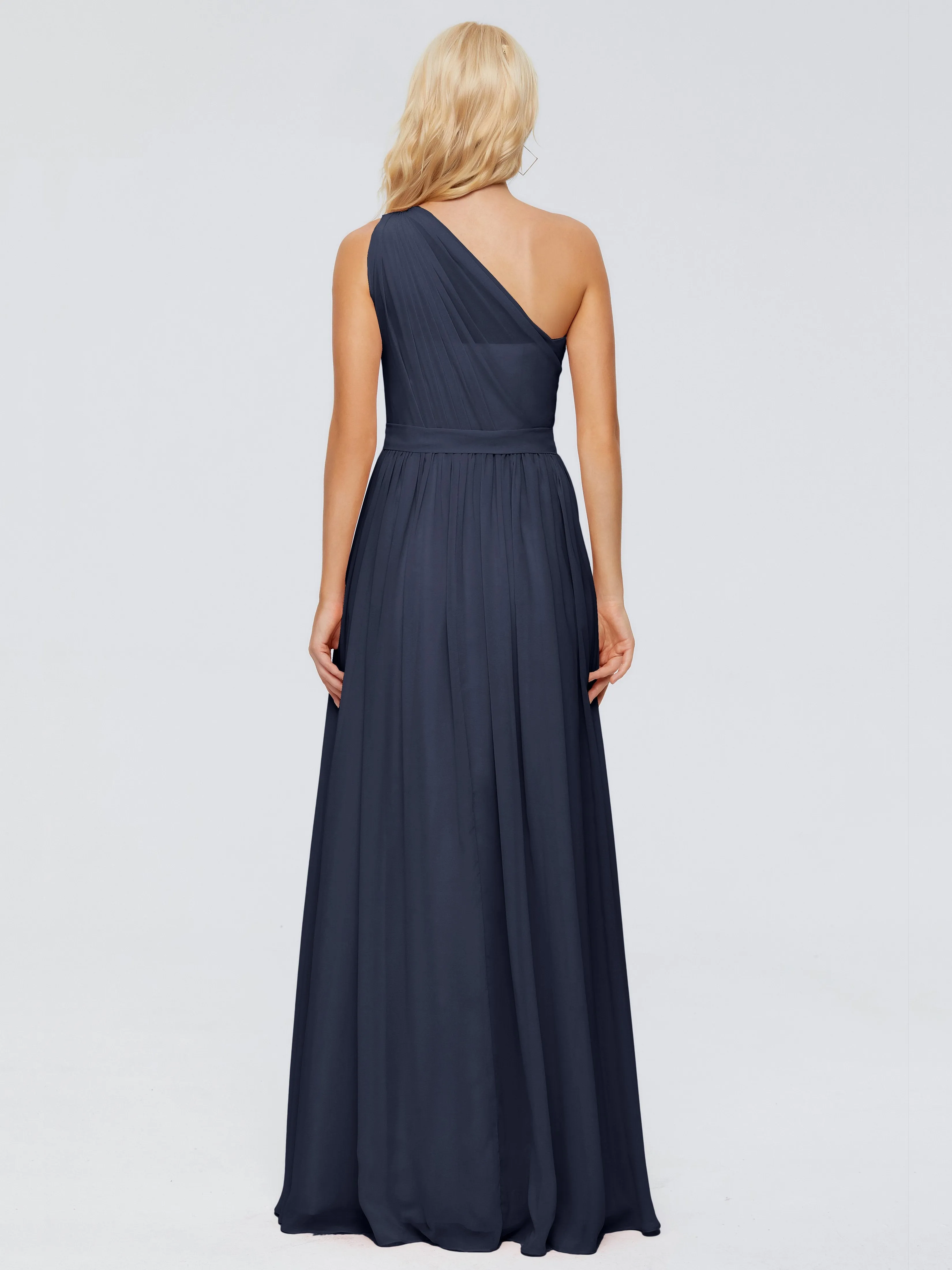 Arabella One Shoulder Sash Bridesmaid Dresses