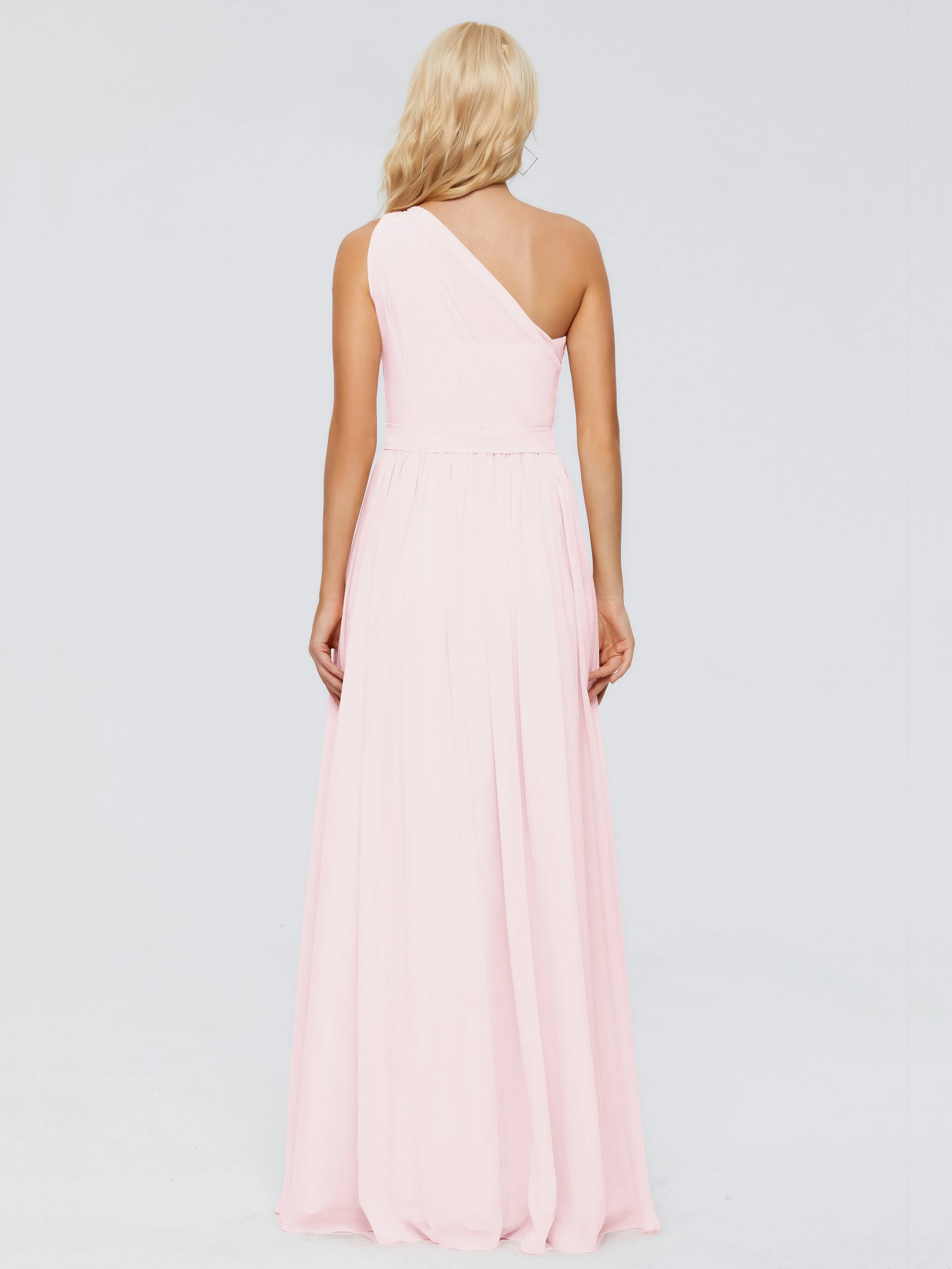 Arabella One Shoulder Sash Bridesmaid Dresses