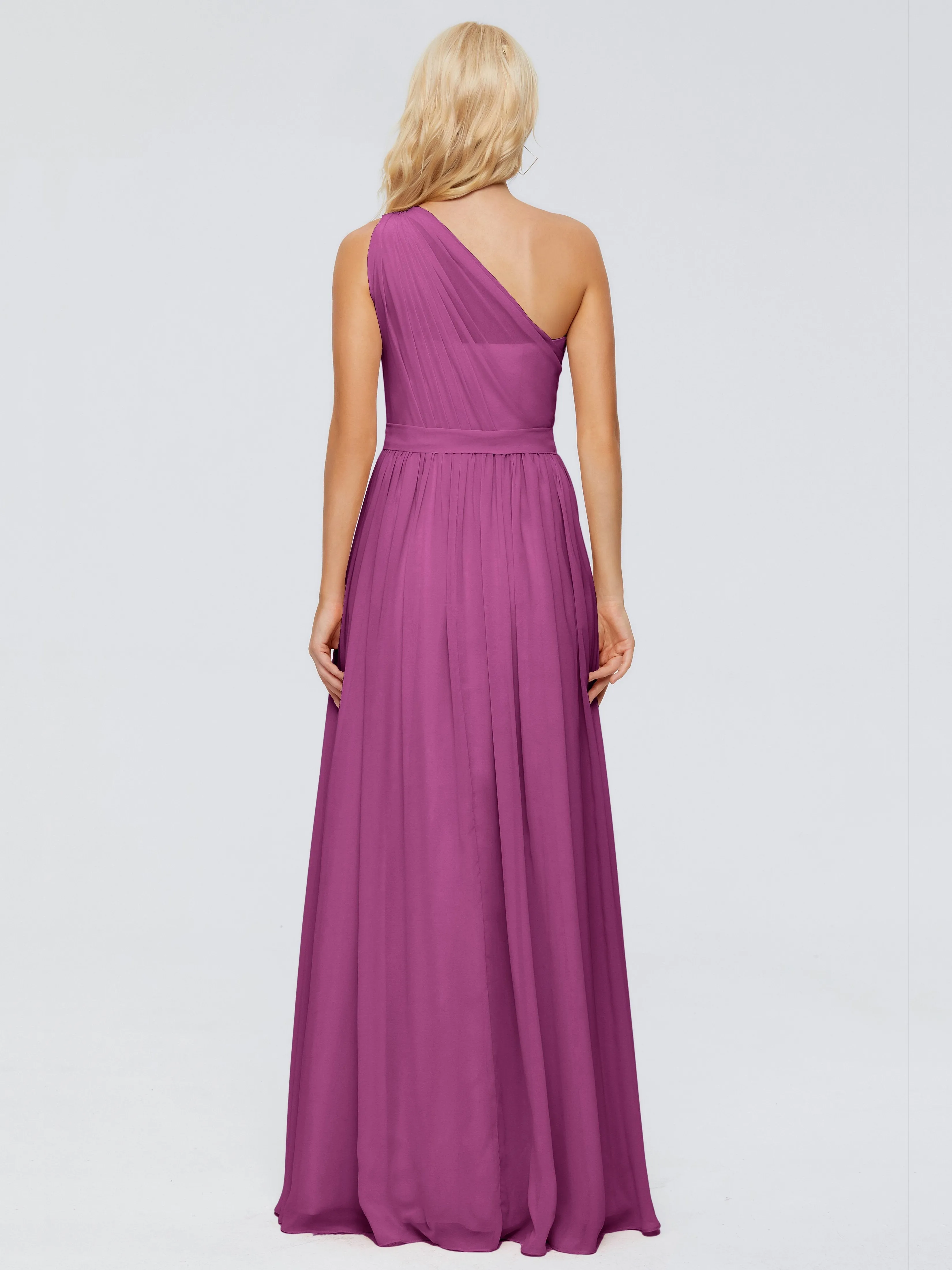 Arabella One Shoulder Sash Bridesmaid Dresses