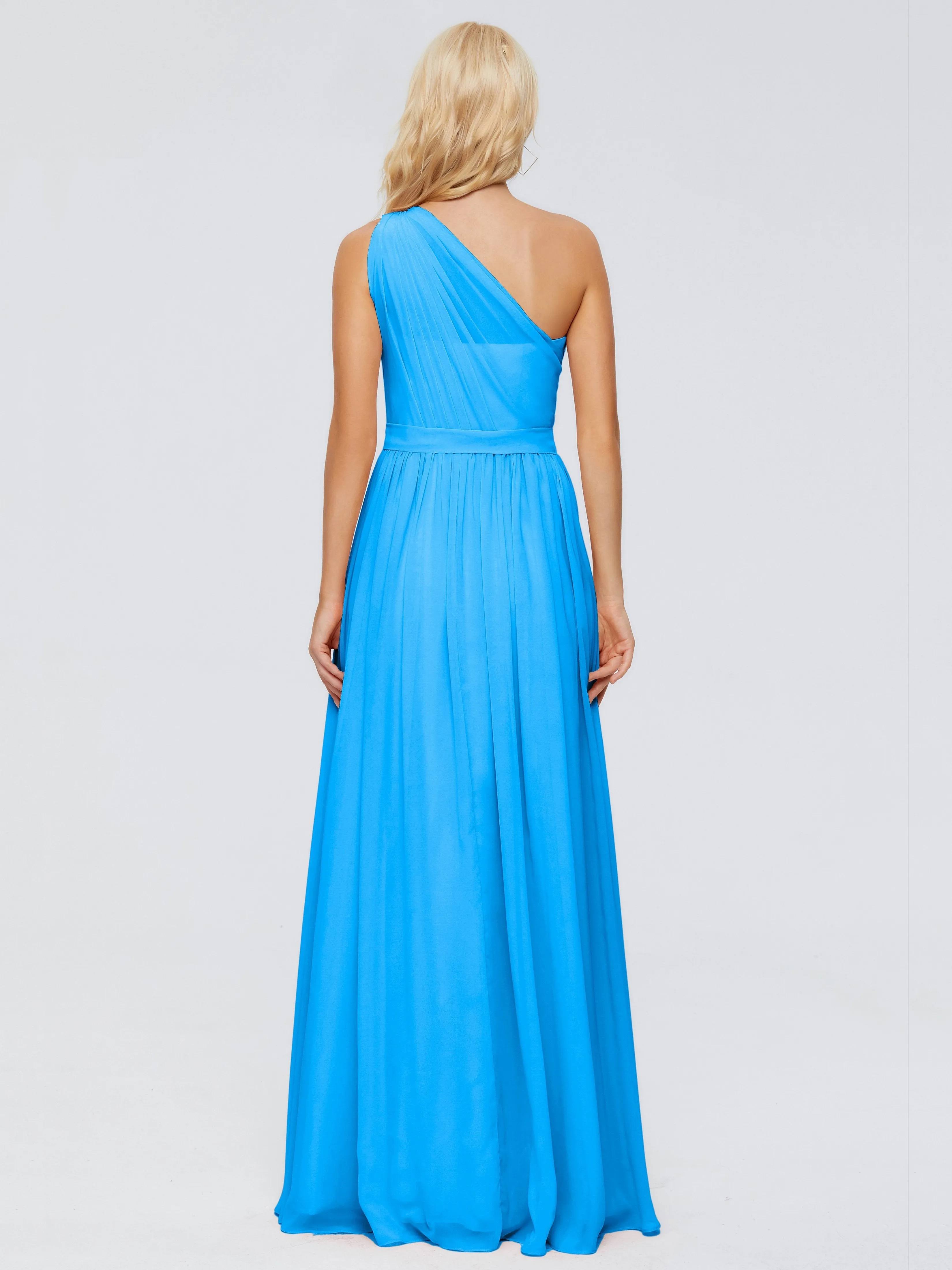 Arabella One Shoulder Sash Bridesmaid Dresses