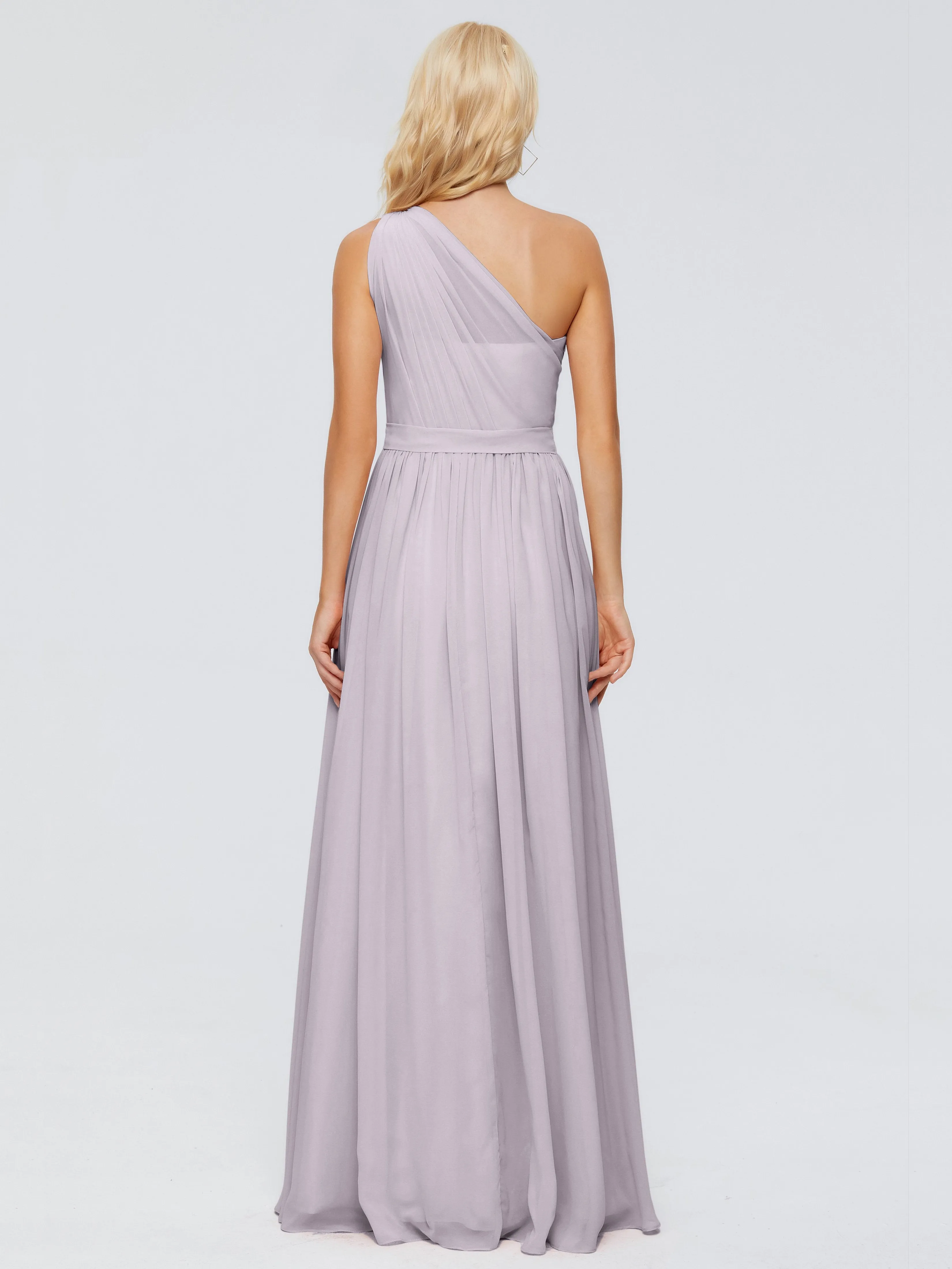 Arabella One Shoulder Sash Bridesmaid Dresses