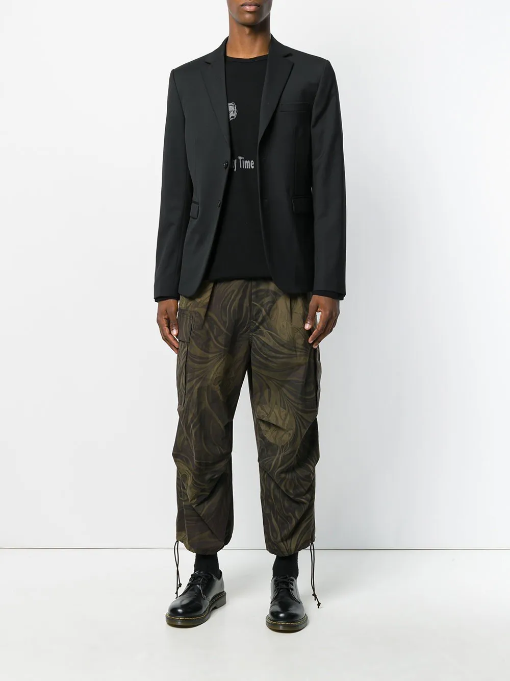 Army Pants Print Cargo