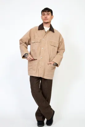 AURALEE Organic Canvas Hunting Blouson