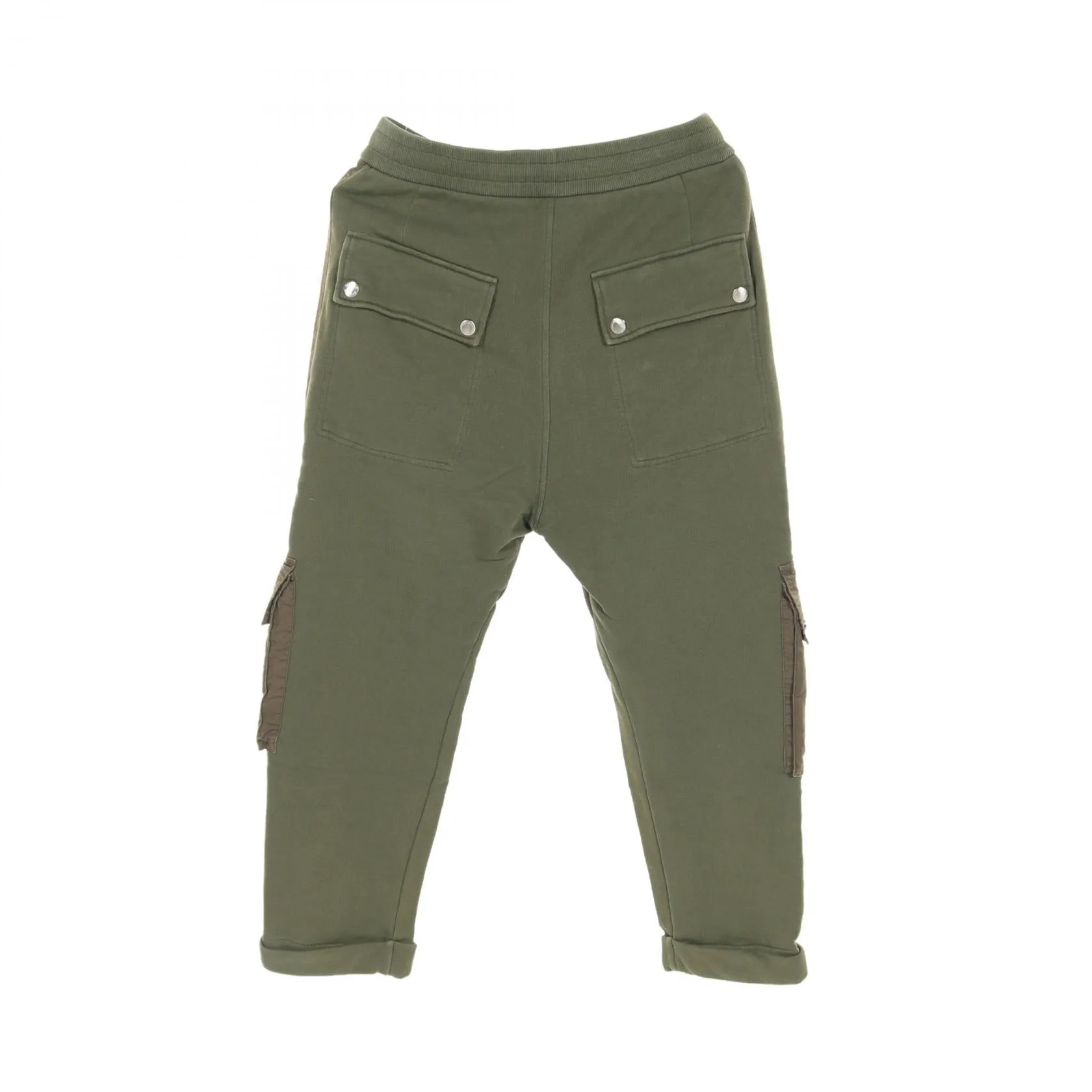 Balmain Cotton Cargo Pants Khaki