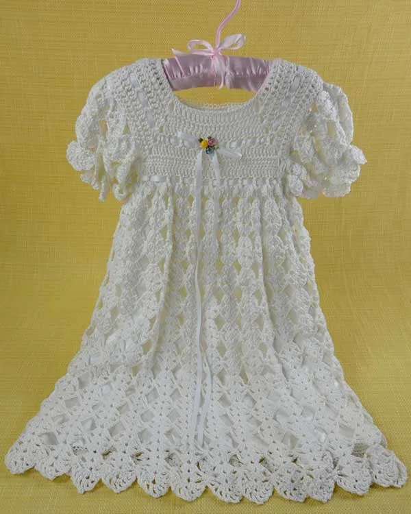 Blessed Christening Set Crochet Pattern