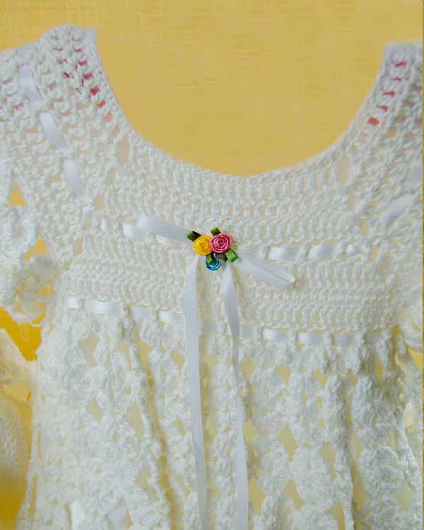 Blessed Christening Set Crochet Pattern