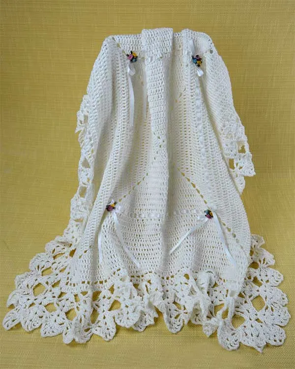 Blessed Christening Set Crochet Pattern