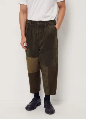 Corduroy Mixed Pants