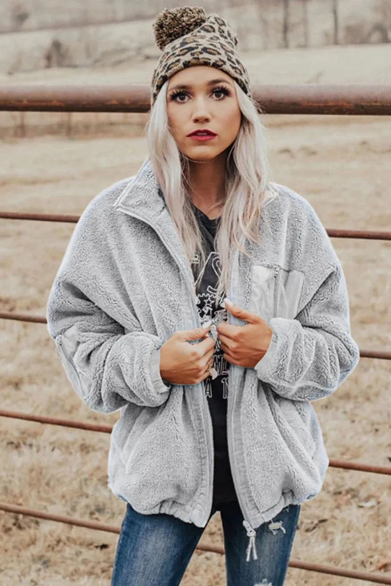 Cozy Fuzzy Sherpa Coats