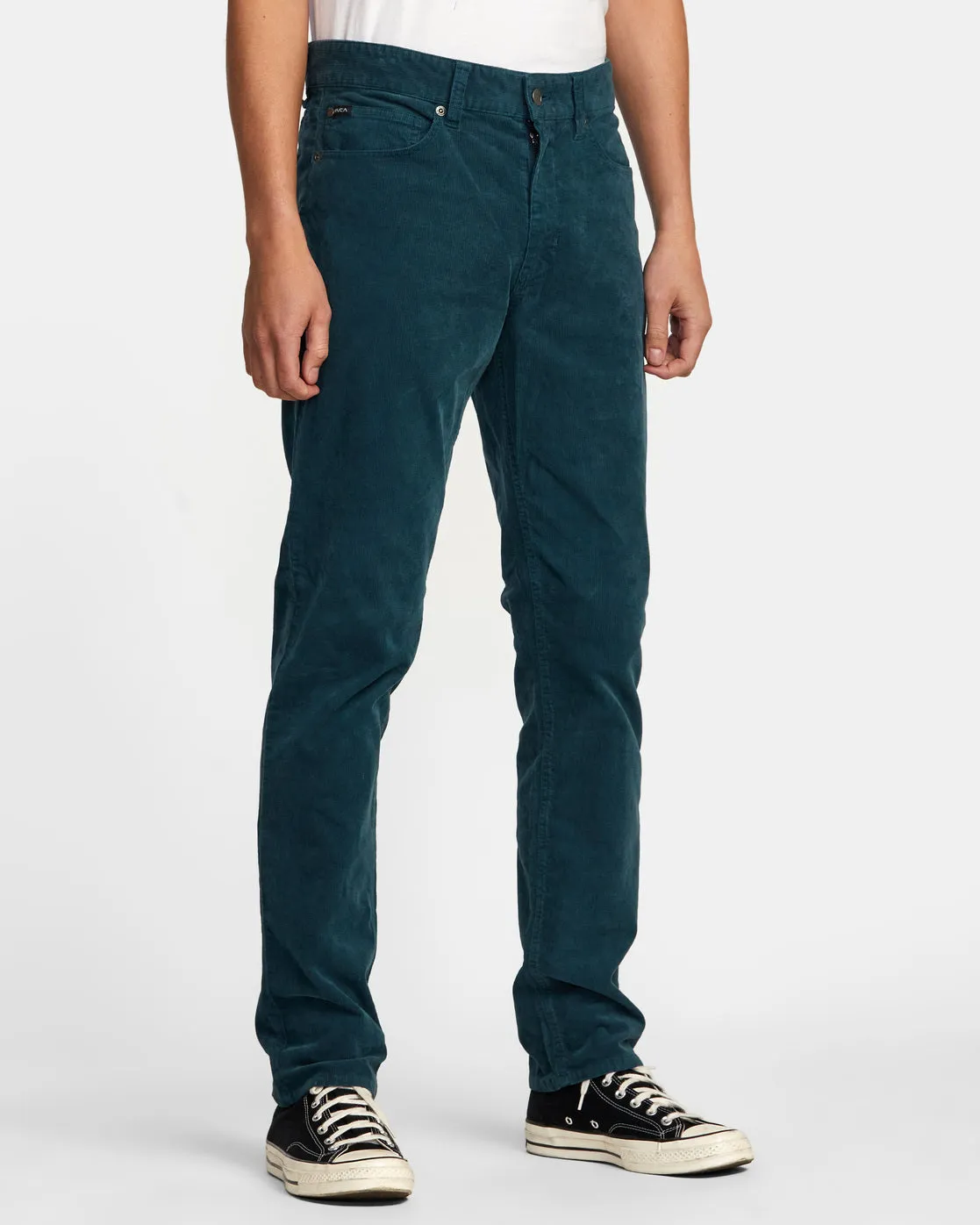 Daggers Pigment Corduroy Pants - Mallard Blue