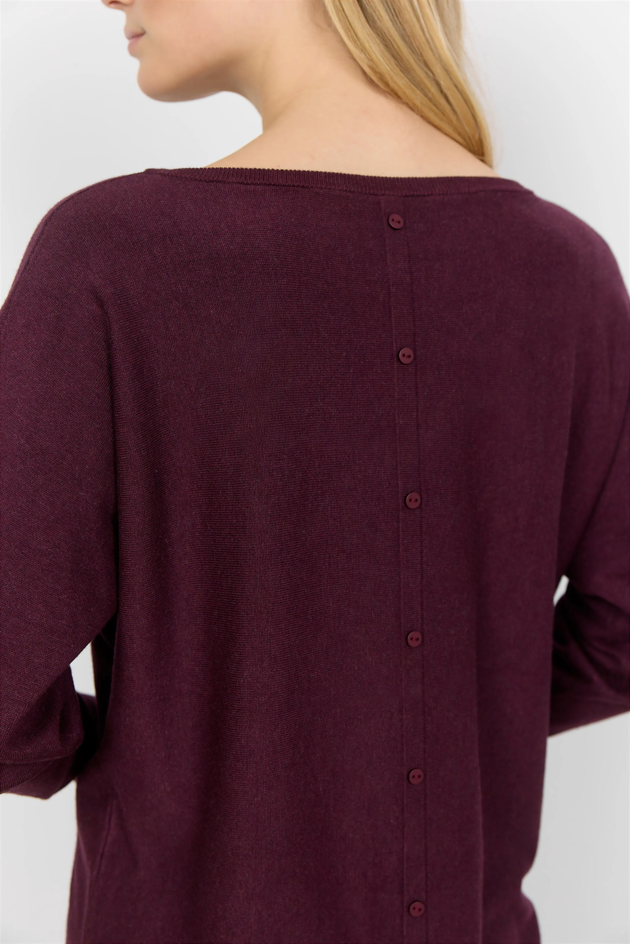 Dollie 620 Sweater - Burgundy