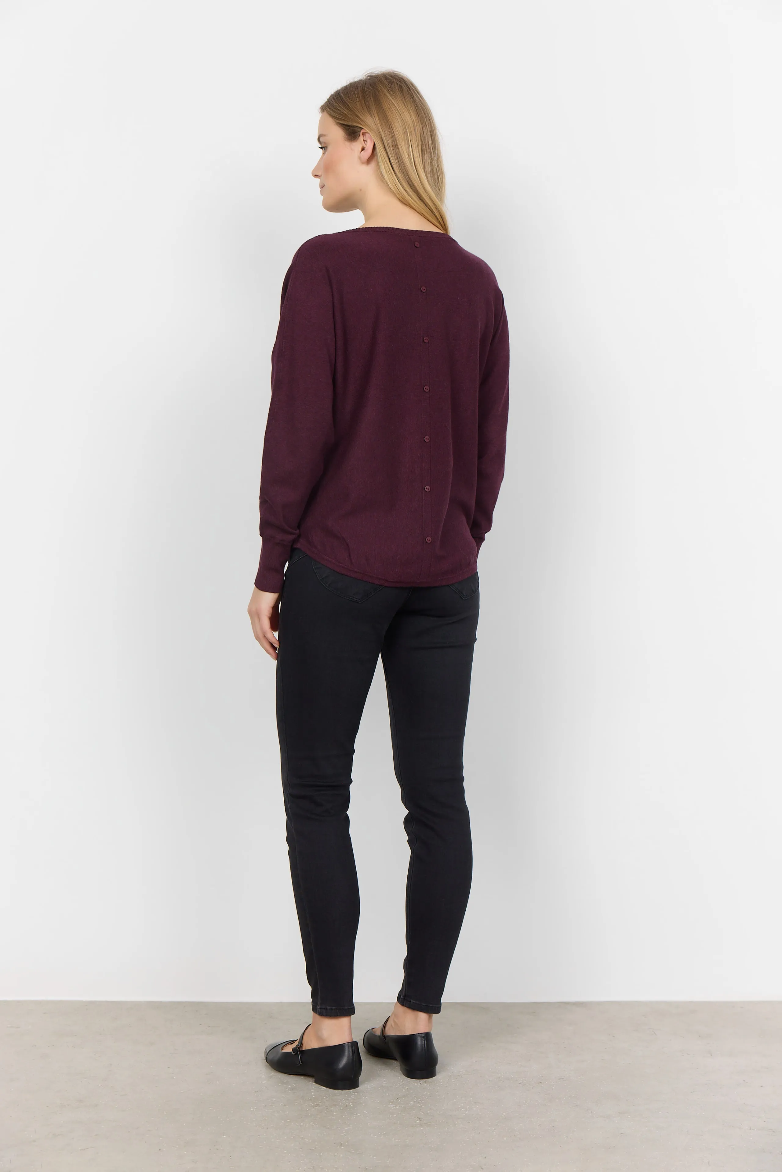 Dollie 620 Sweater - Burgundy