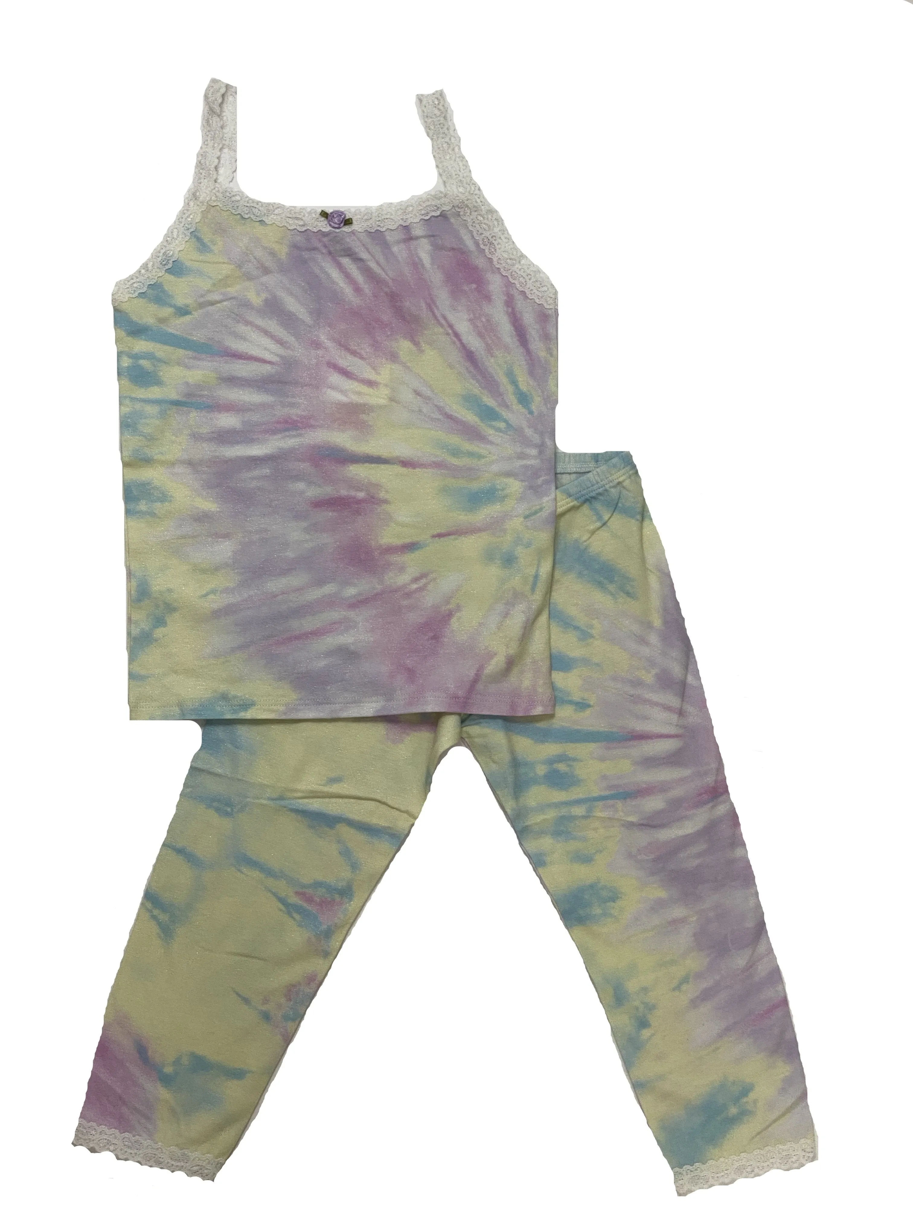 Esme Shimmer Tie Dye Cami & Legging Set