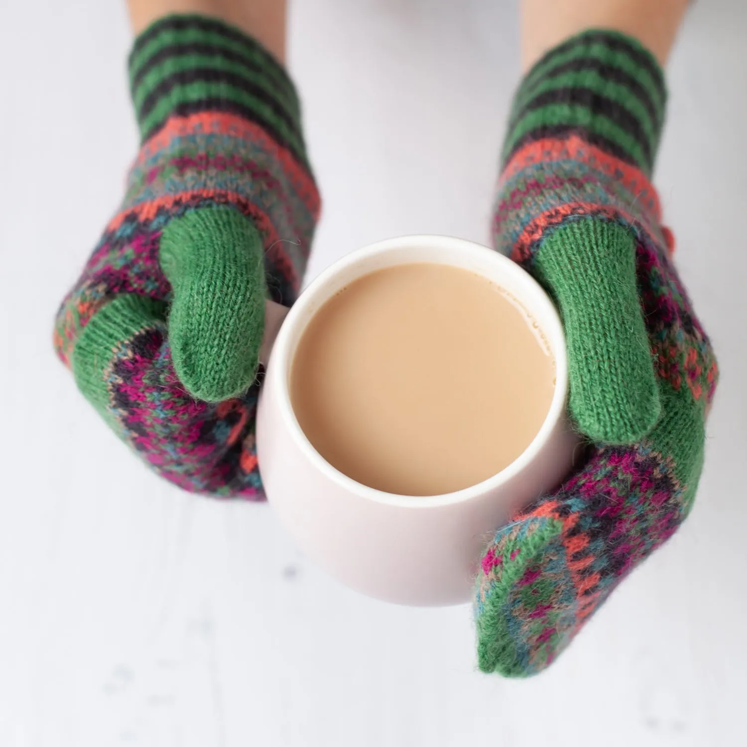 Fabulous Fairisle Knit Gloves