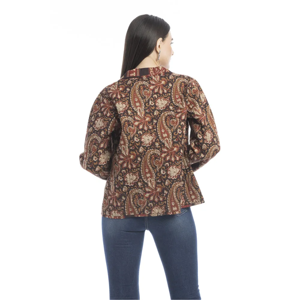 Lillian Paisley Stitched Jacket