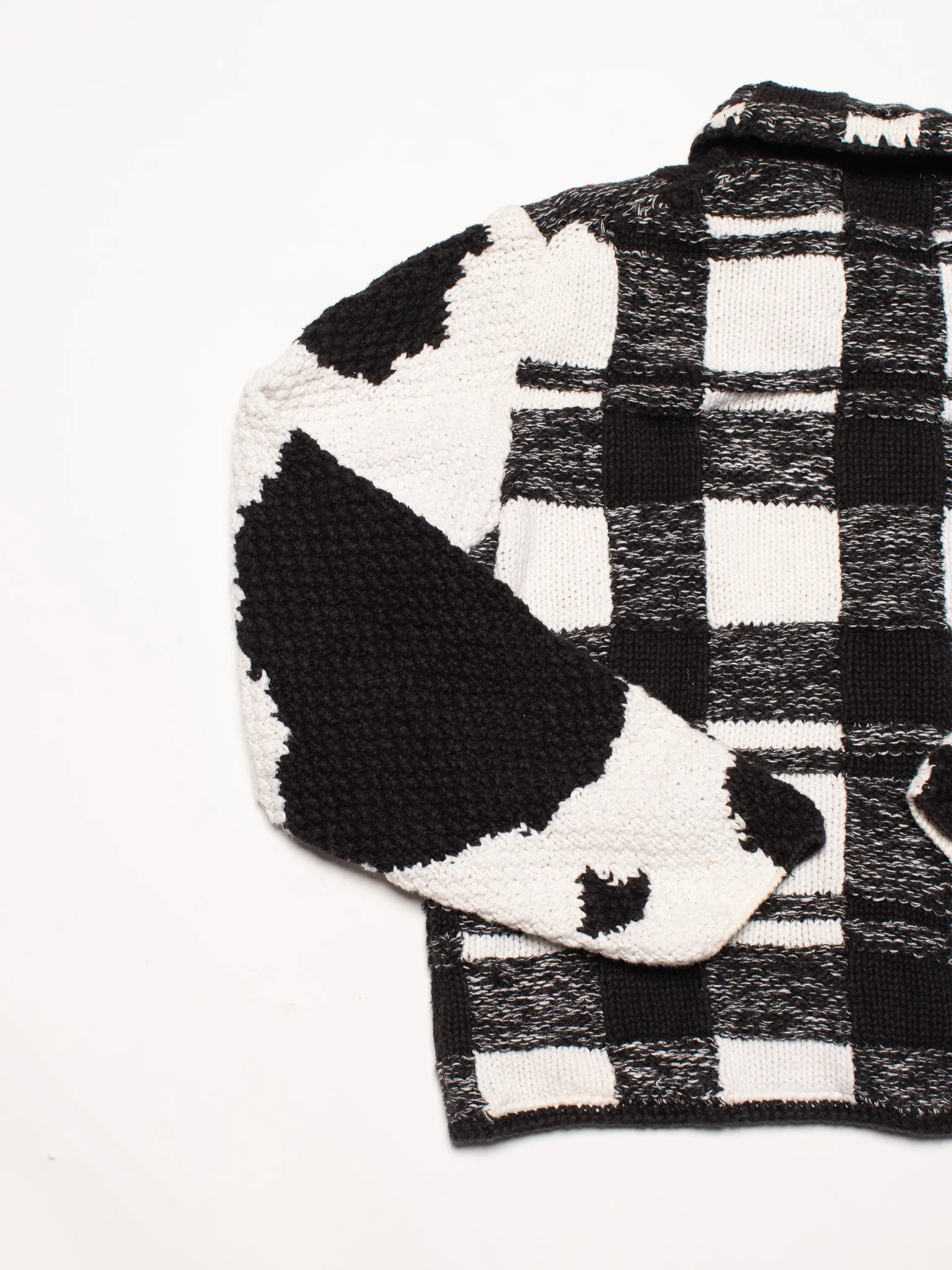 Michael Simon - Plaid Cow Sweater (M/L)