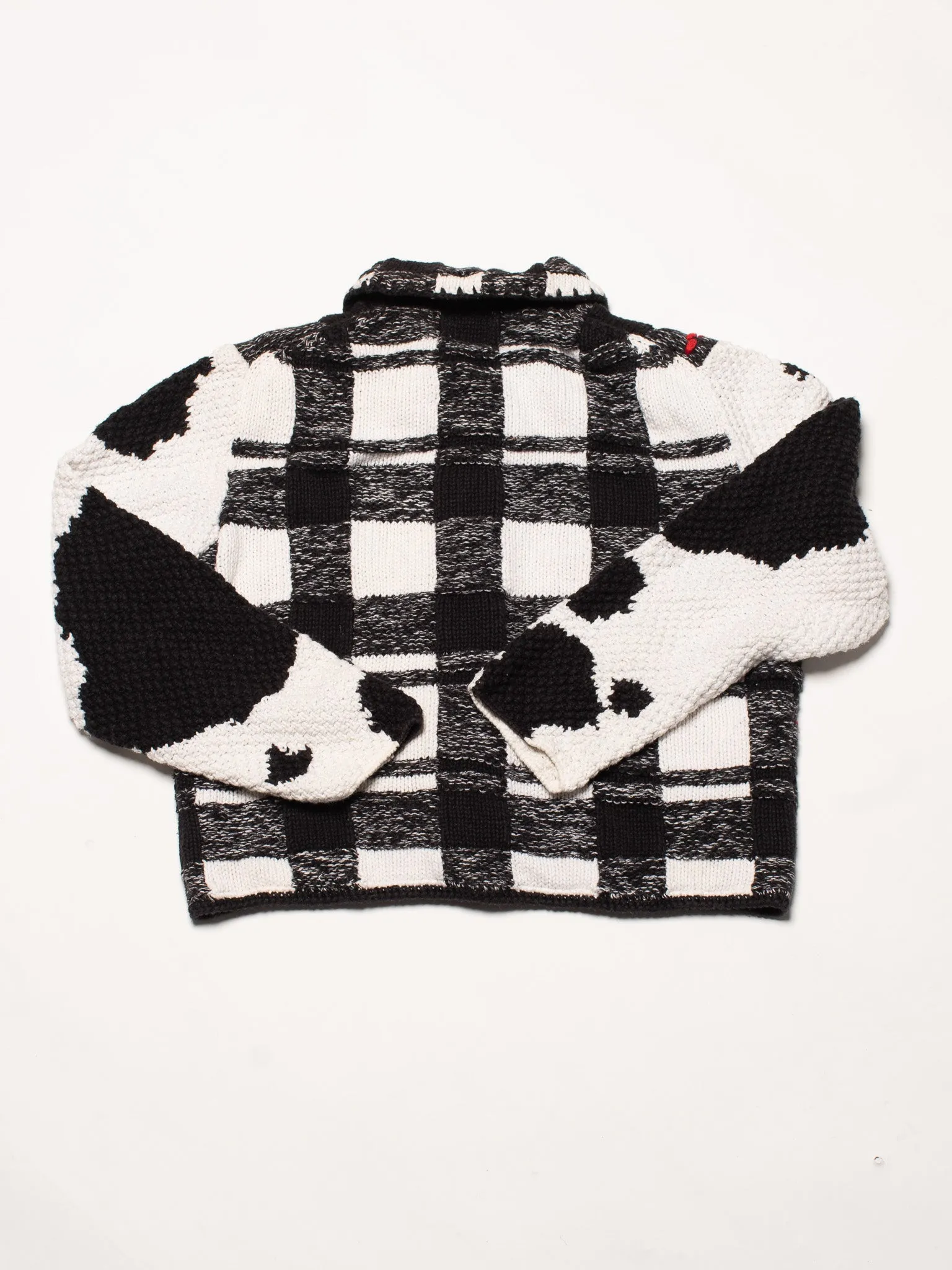 Michael Simon - Plaid Cow Sweater (M/L)