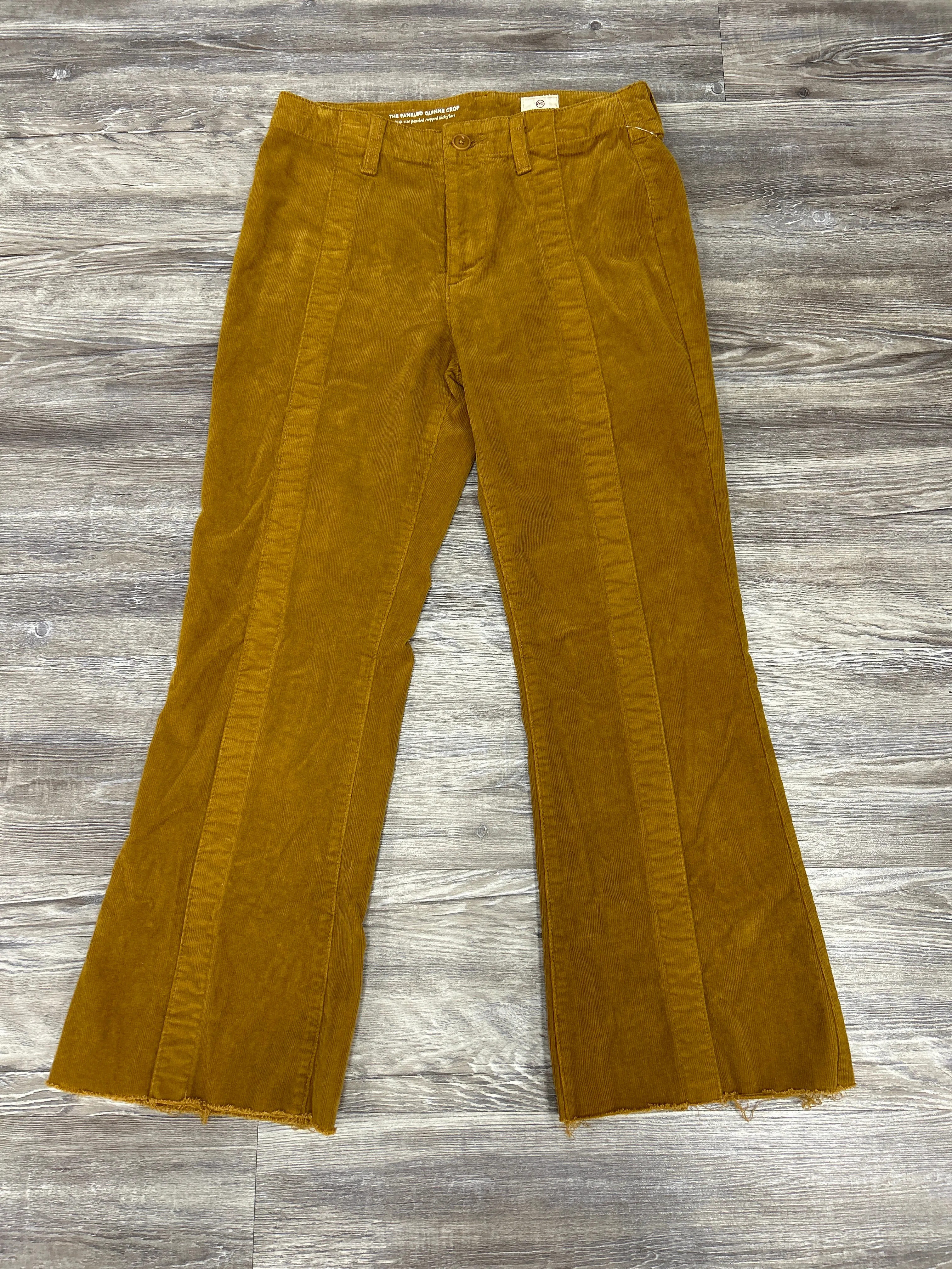 Pants Corduroy By Adriano Goldschmied In Chartreuse, Size: 4