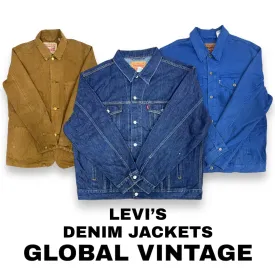 Premium LEVI'S Denim Jackets - 12 Pieces