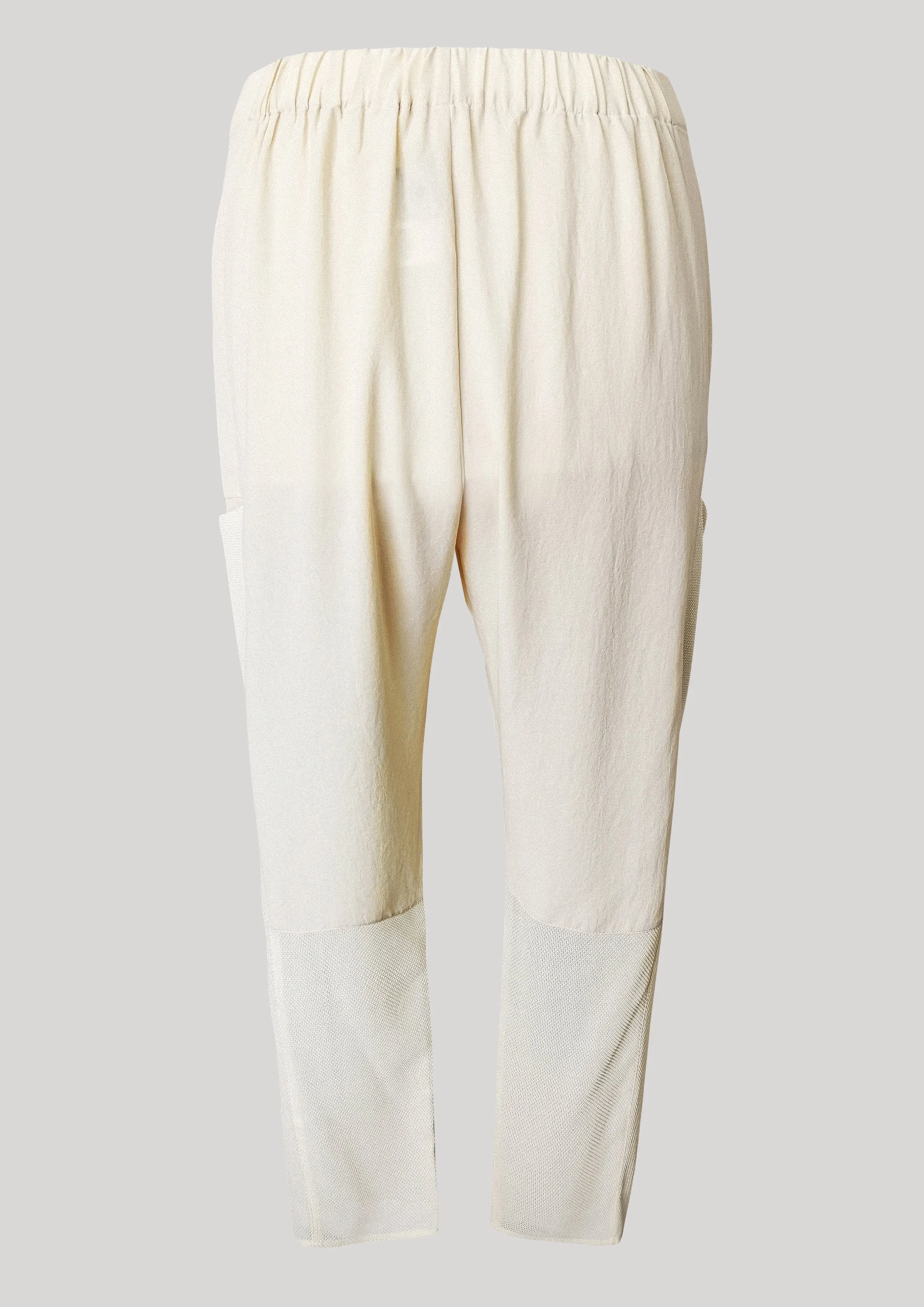 SUMMER PANTS LOOSE - AIRY MESH cream