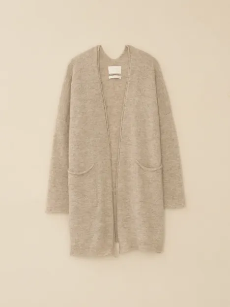 Wide Cardigan - Oatmeal